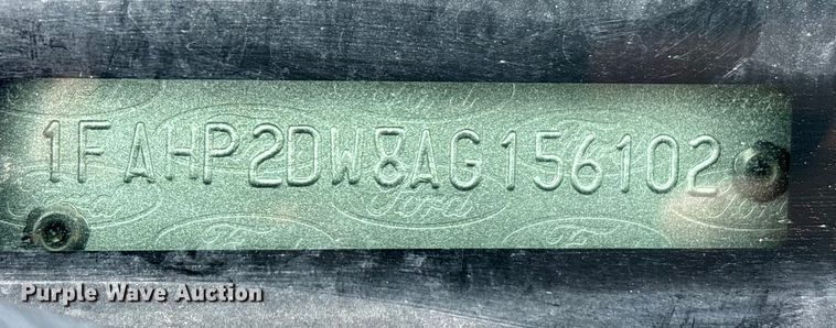 image for item DX5936 2010 Ford Taurus 