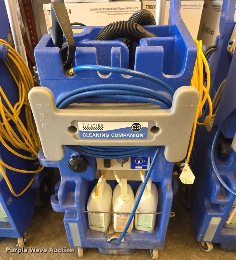 image for item DZ3729 (4) Hillyard C3 cleaning carts