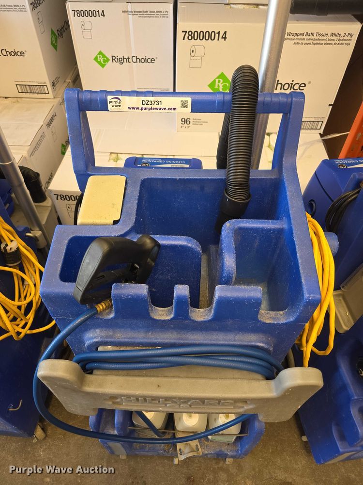 image for item DZ3731 (4) Hillyard C3 cleaning carts