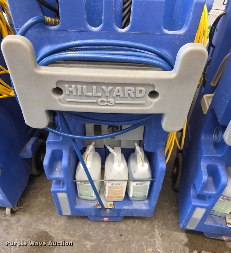 image for item DZ3731 (4) Hillyard C3 cleaning carts