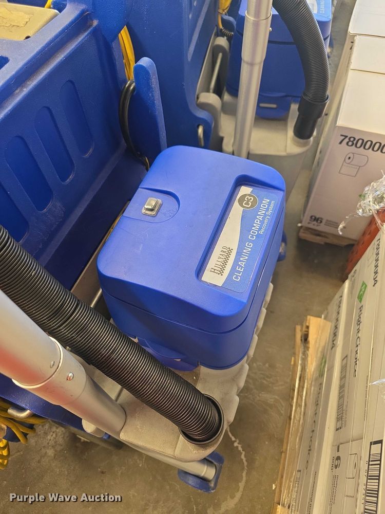 image for item DZ3731 (4) Hillyard C3 cleaning carts