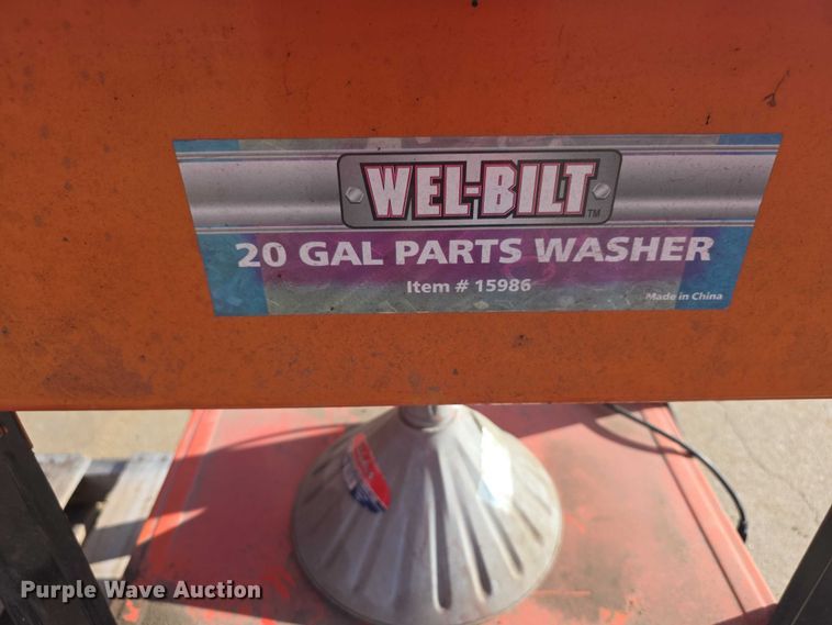 image for item DZ3735 Wel-bilt parts washer