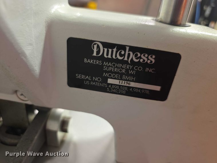 image for item DZ3753 (4) Dutchess BMIH dough dividers