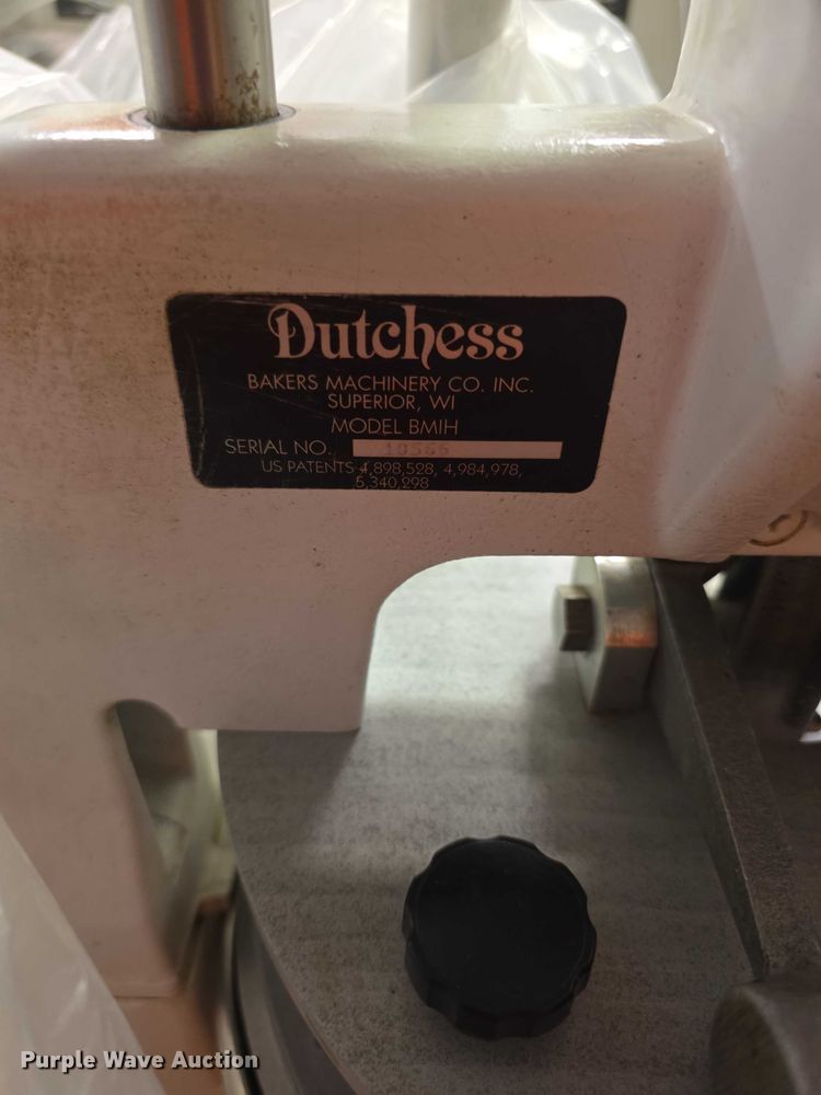 image for item DZ3753 (4) Dutchess BMIH dough dividers