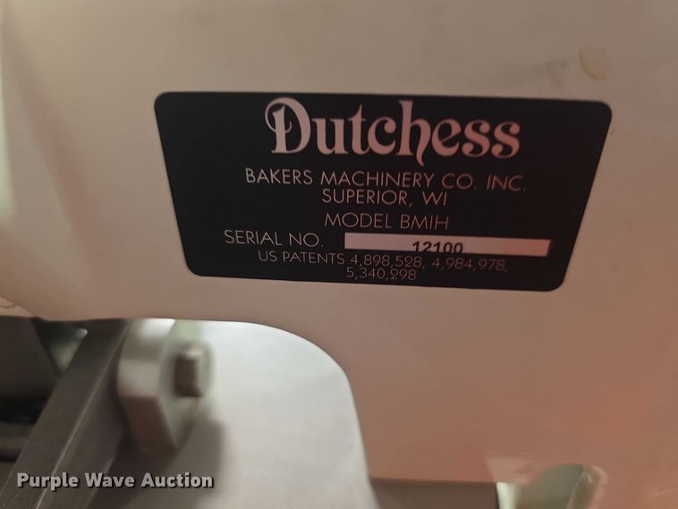 image for item DZ3753 (4) Dutchess BMIH dough dividers