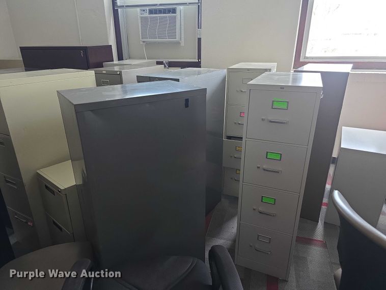 image for item DZ3756 Approximately 19 filing cabinets