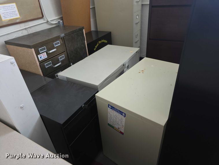 image for item DZ3756 Approximately 19 filing cabinets