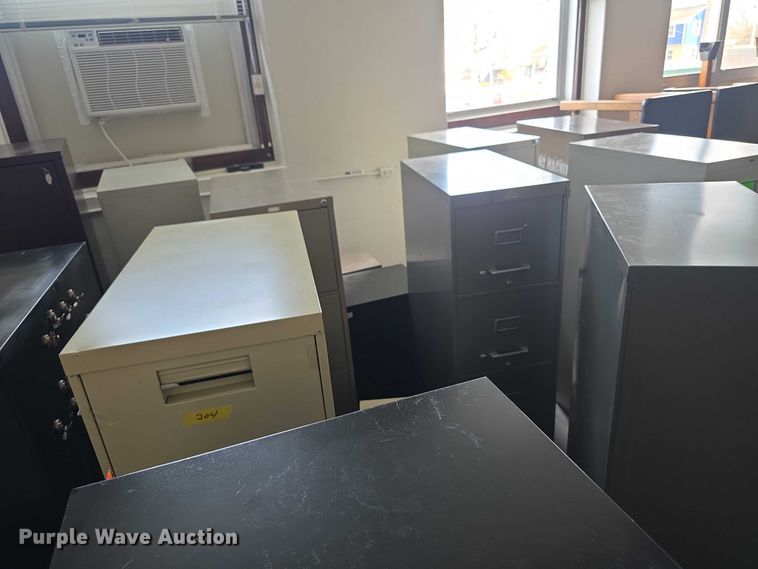 image for item DZ3756 Approximately 19 filing cabinets