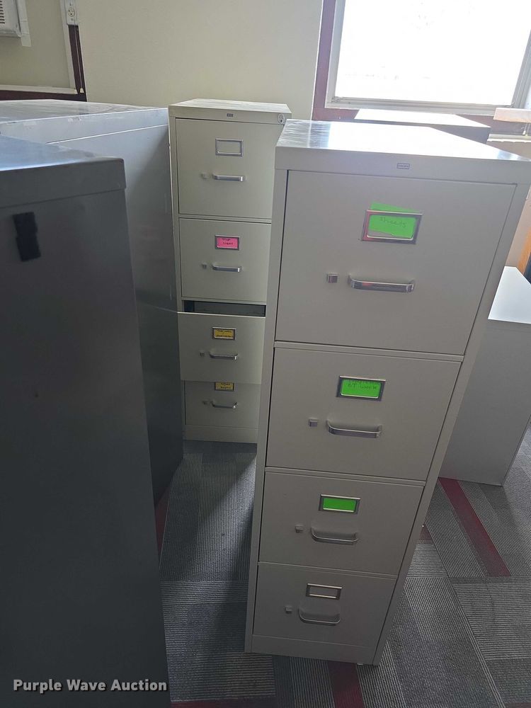 image for item DZ3756 Approximately 19 filing cabinets