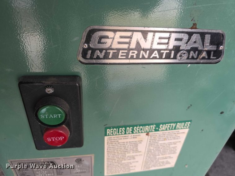 image for item DZ3766 International General 15020M1 oscillating spindle sander