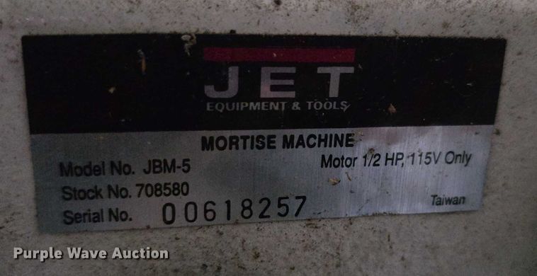 image for item DZ3768 Jet JBM5  mortiser
