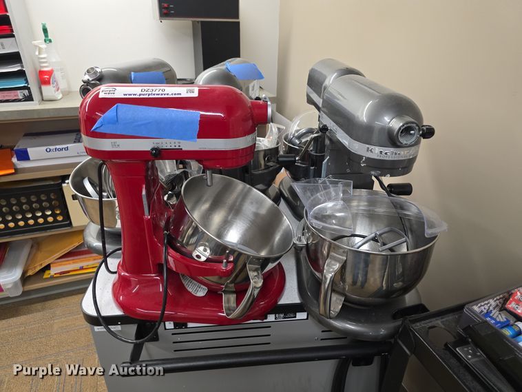 image for item DZ3770 (5) Kitchen Aid Pro Mixers