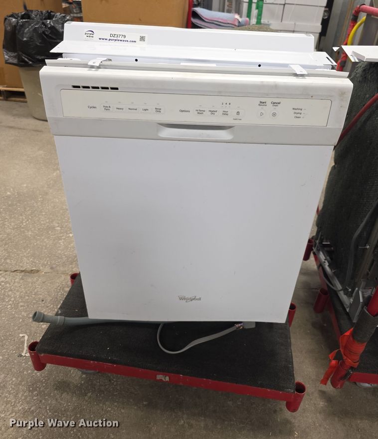 image for item DZ3779 (2) Whirlpool dishwashers