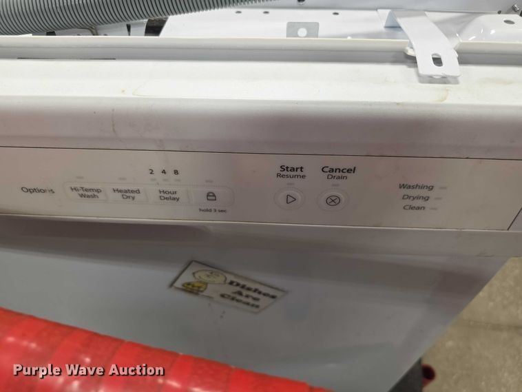 image for item DZ3779 (2) Whirlpool dishwashers