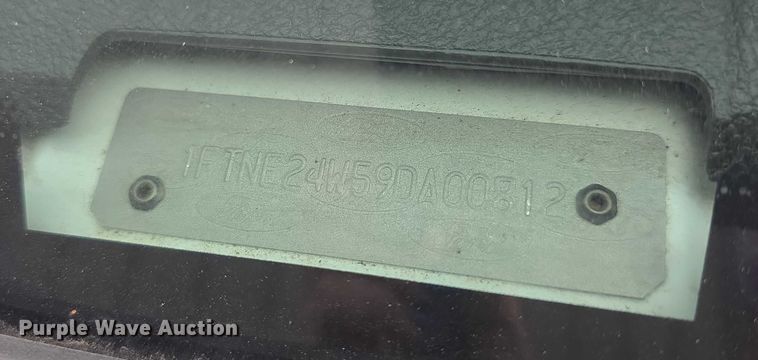 image for item DZ3789 2009 Ford E250 van