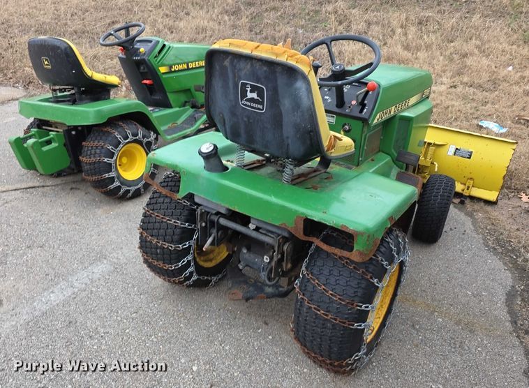 image for item DZ3797 (2) John Deere lawn mowers