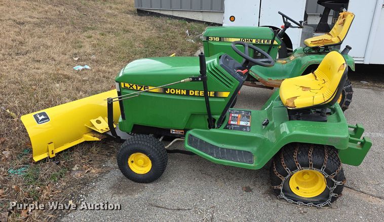 image for item DZ3797 (2) John Deere lawn mowers