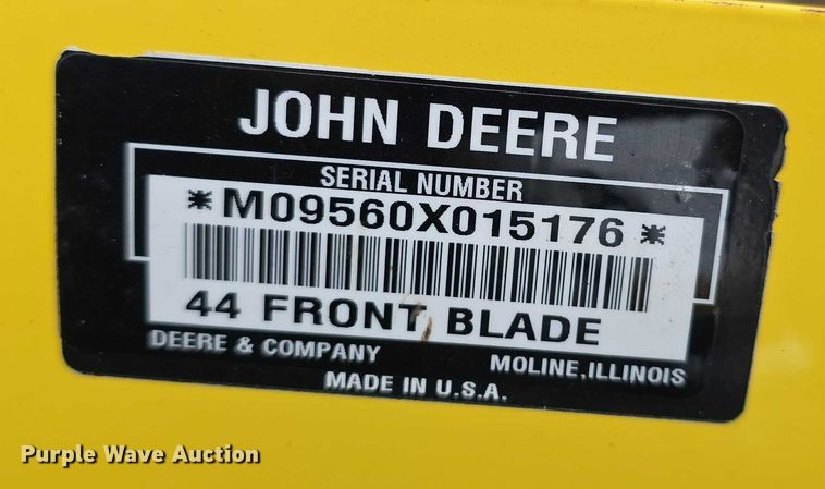 image for item DZ3797 (2) John Deere lawn mowers
