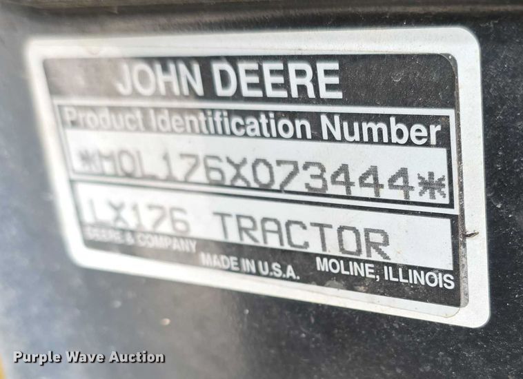 image for item DZ3797 (2) John Deere lawn mowers