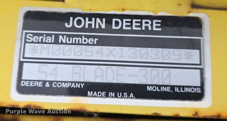image for item DZ3797 (2) John Deere lawn mowers