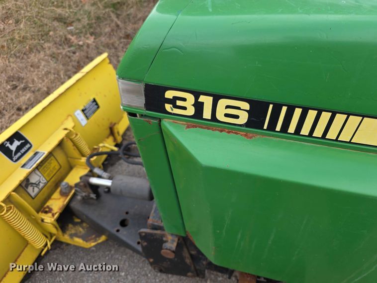 image for item DZ3797 (2) John Deere lawn mowers