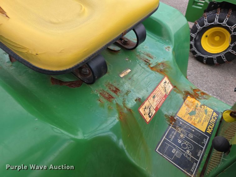 image for item DZ3797 (2) John Deere lawn mowers