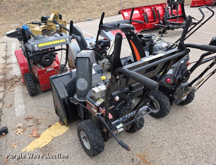 image for item DZ3798 (5) snow blowers