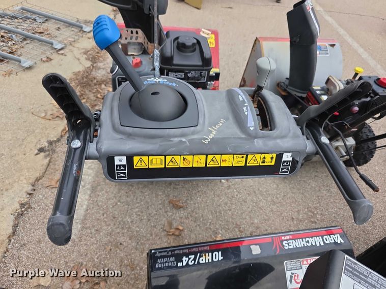 image for item DZ3798 (5) snow blowers