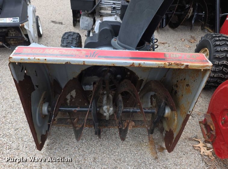 image for item DZ3798 (5) snow blowers