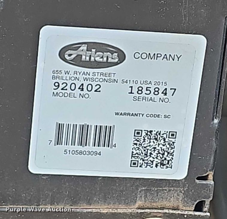 image for item DZ3798 (5) snow blowers