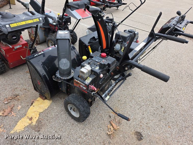 image for item DZ3798 (5) snow blowers