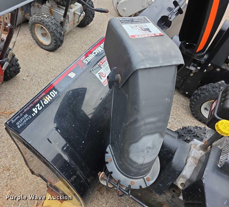 image for item DZ3798 (5) snow blowers