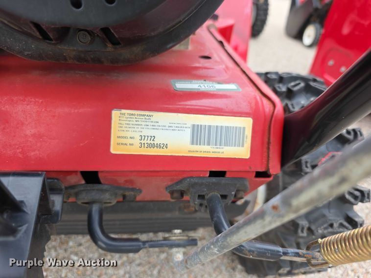 image for item DZ3799 (5) snow blower