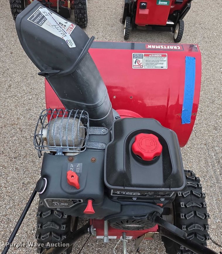 image for item DZ3799 (5) snow blower