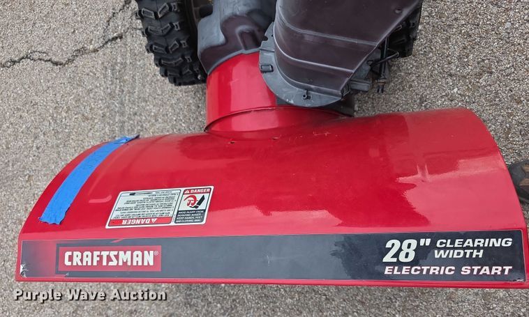 image for item DZ3799 (5) snow blower