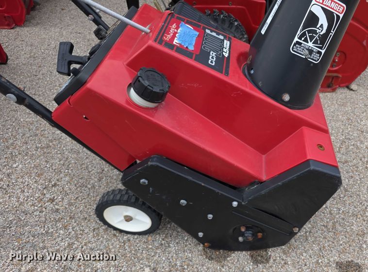 image for item DZ3799 (5) snow blower