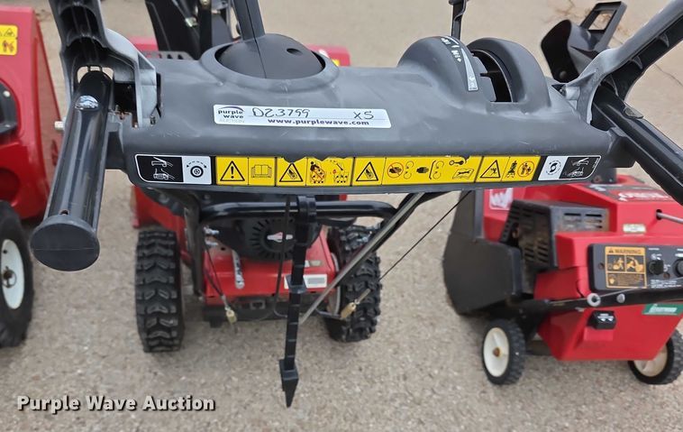 image for item DZ3799 (5) snow blower