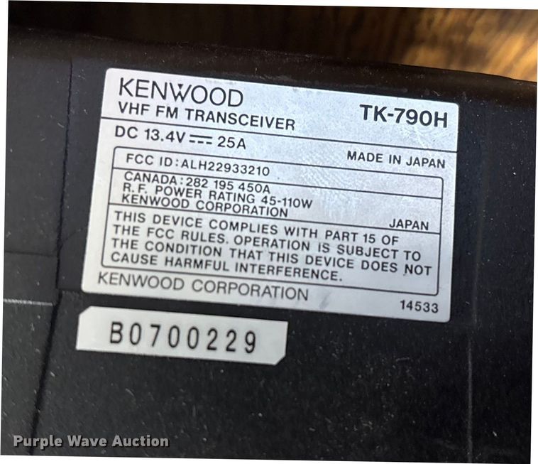 image for item EA2261 Radio Equipment