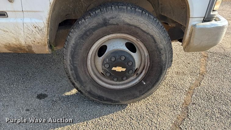 image for item EC4496 1995 Chevrolet C3500 utility bed pickup truck