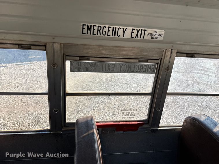 image for item ED2239 2001 Blue Bird All American school bus