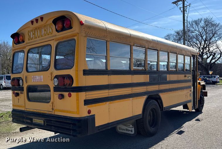 image for item EN0112 2001 Bluebird  bus