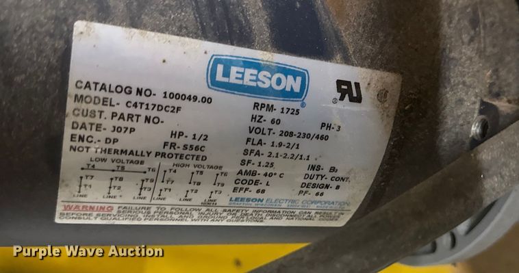 image for item EN0211 (7) bleacher drive motors