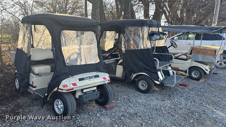 image for item EN0499 (3) Clubcar golf carts