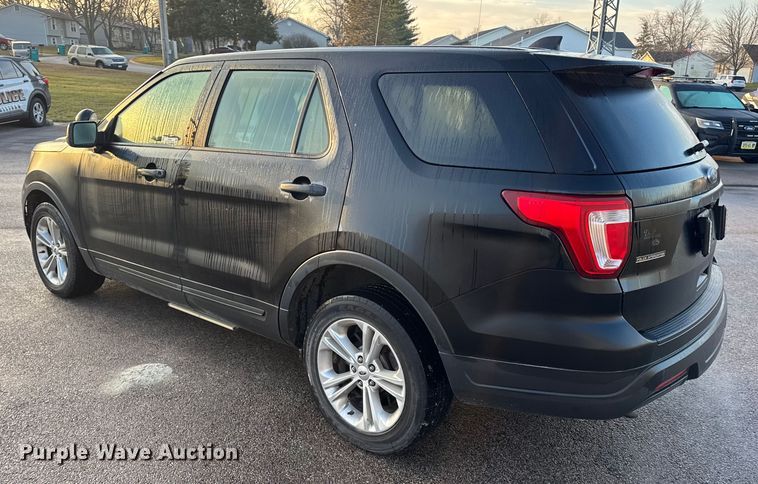 image for item EN0831 2018 Ford Explorer Police Interceptor SUV