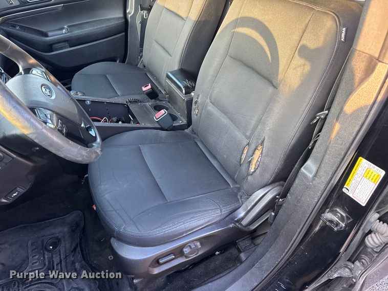 image for item EN0831 2018 Ford Explorer Police Interceptor SUV
