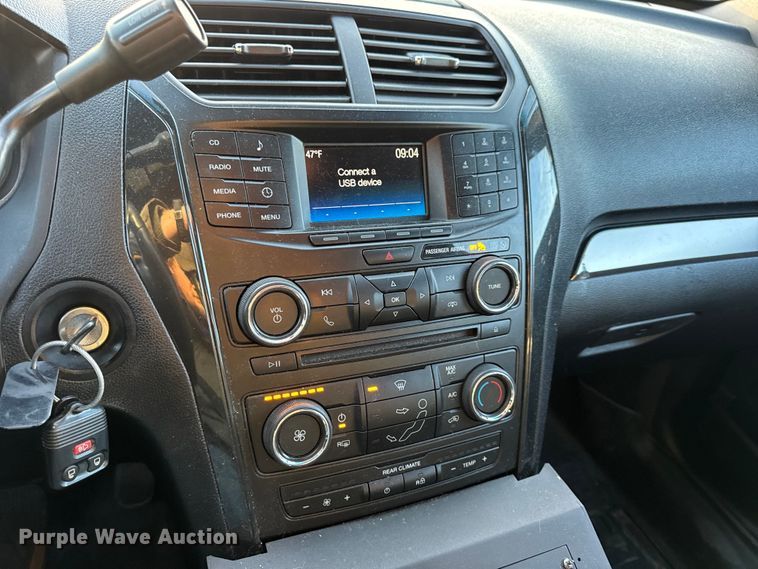 image for item EN0831 2018 Ford Explorer Police Interceptor SUV