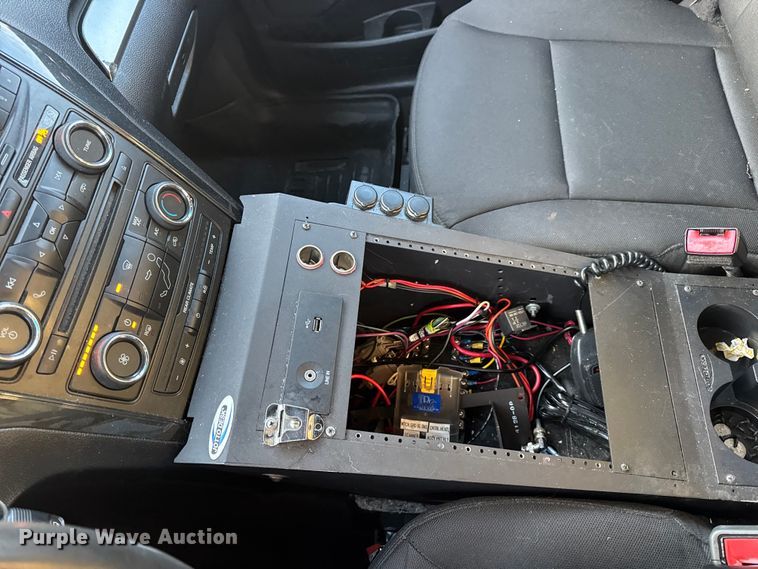 image for item EN0831 2018 Ford Explorer Police Interceptor SUV