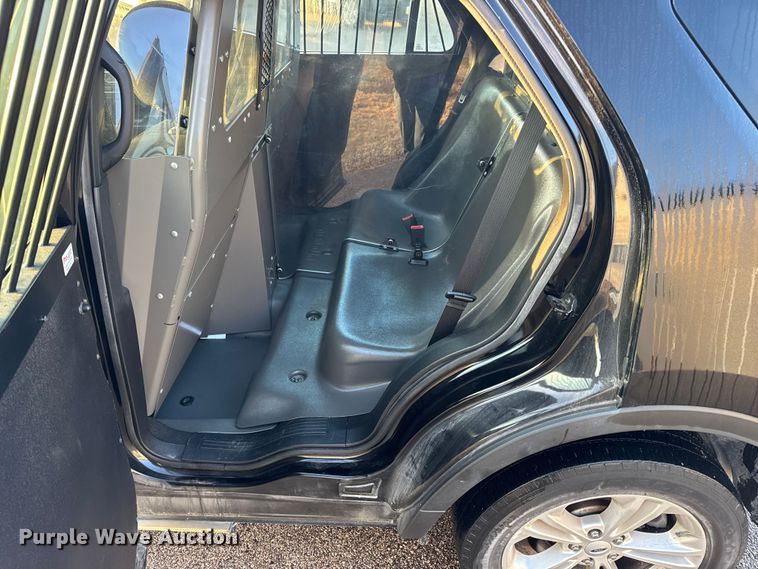 image for item EN0831 2018 Ford Explorer Police Interceptor SUV
