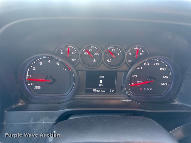 image for item EN0833 2020 Chevrolet Silverado 1500 Ext. Cab pickup truck