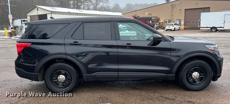 image for item ER0370 2021 Ford Explorer Police Interceptor SUV
